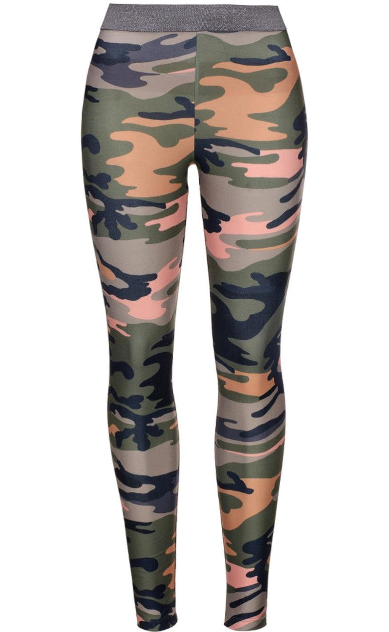 One Two Luxzuz Leggings - Ayo - Army