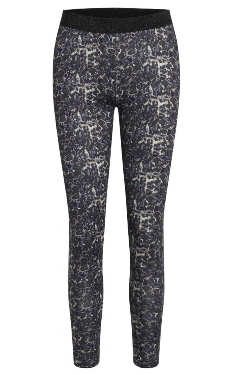 One Two Luxzuz Leggings - Ayoe Leo - Deep Forrest