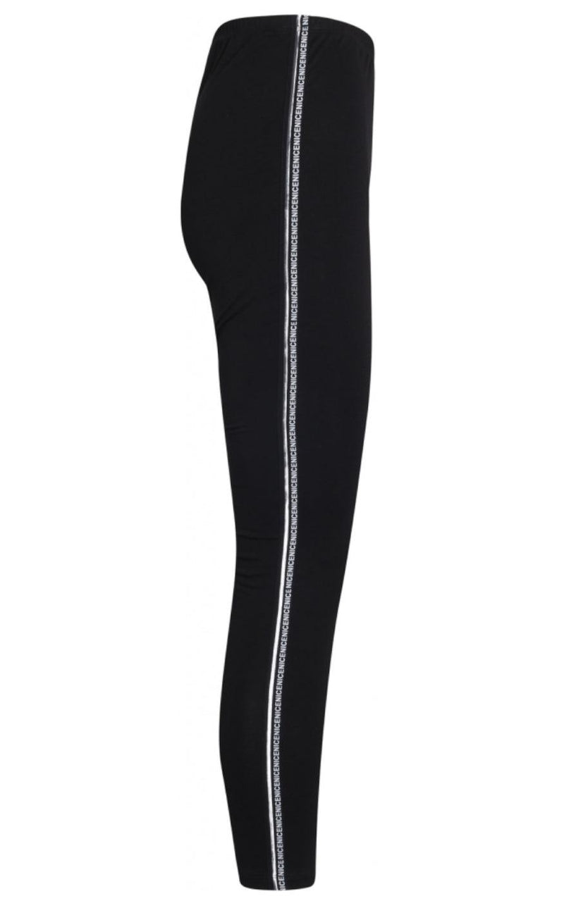 One Two Luxzuz Leggings - Samina Nice - Black