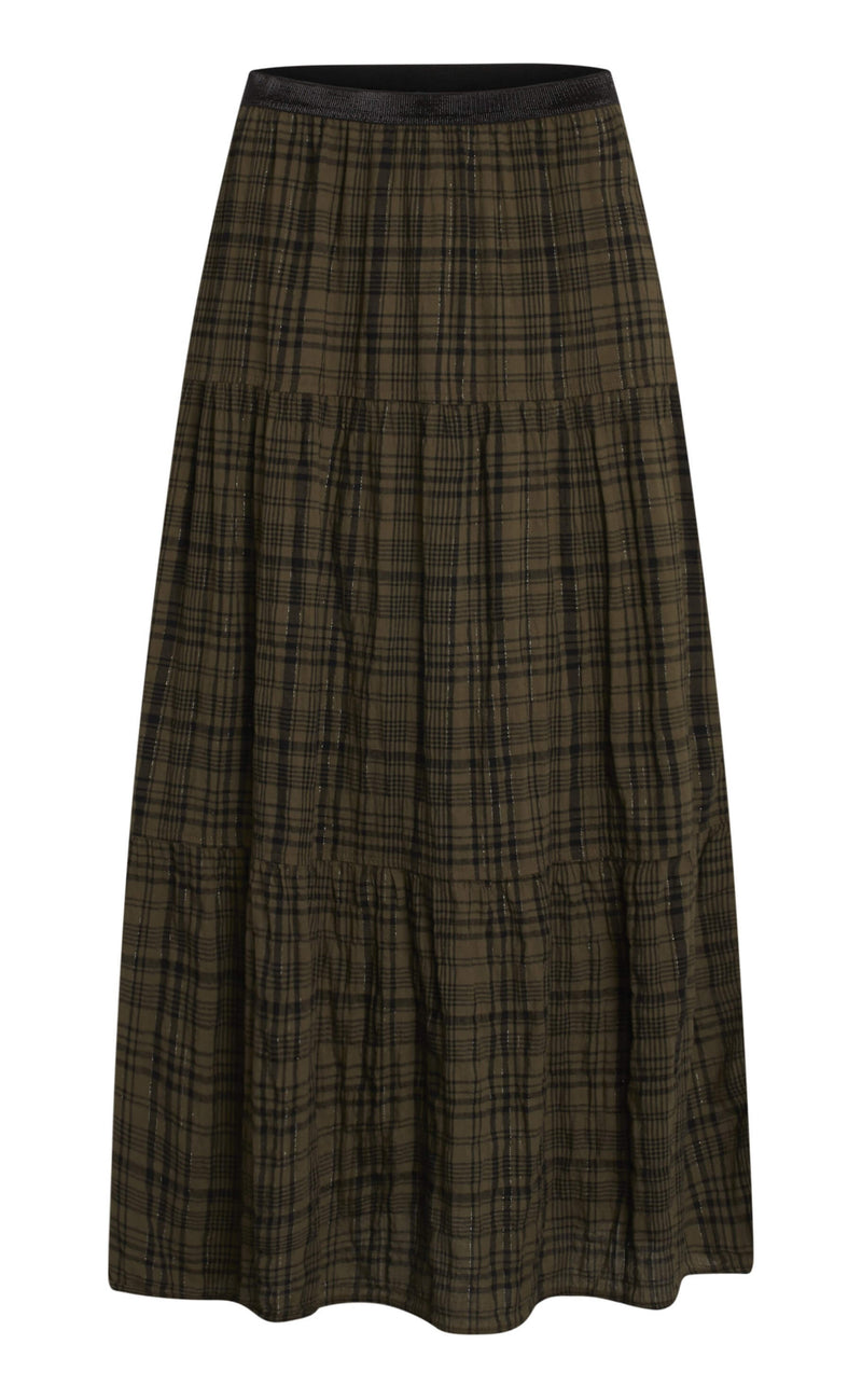 One Two Luxzuz Nederdel - Falka - Army Check