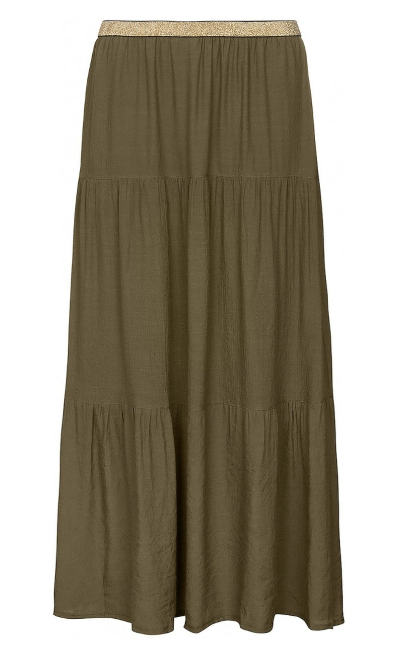 One Two Luxzuz Nederdel - Falka - Olive