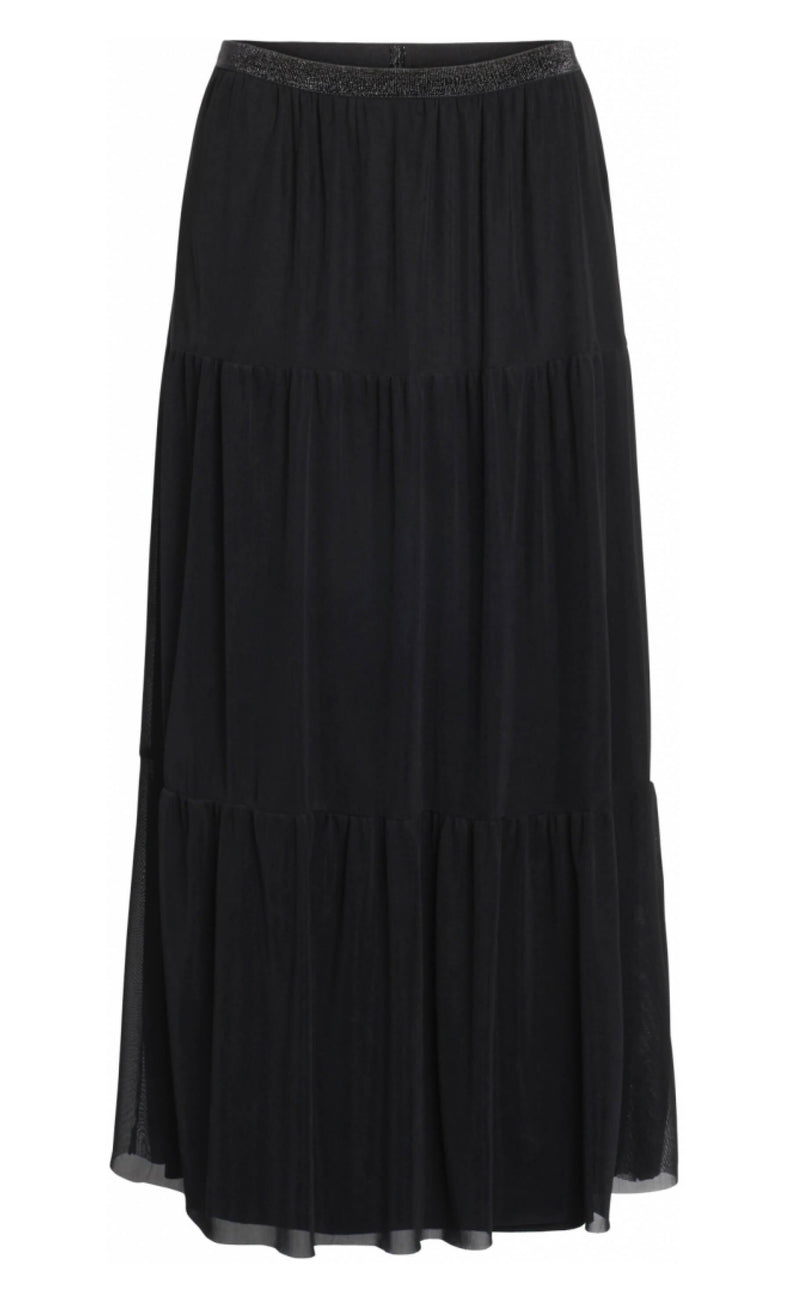 One Two Luxzuz Nederdel - Falkia - Black