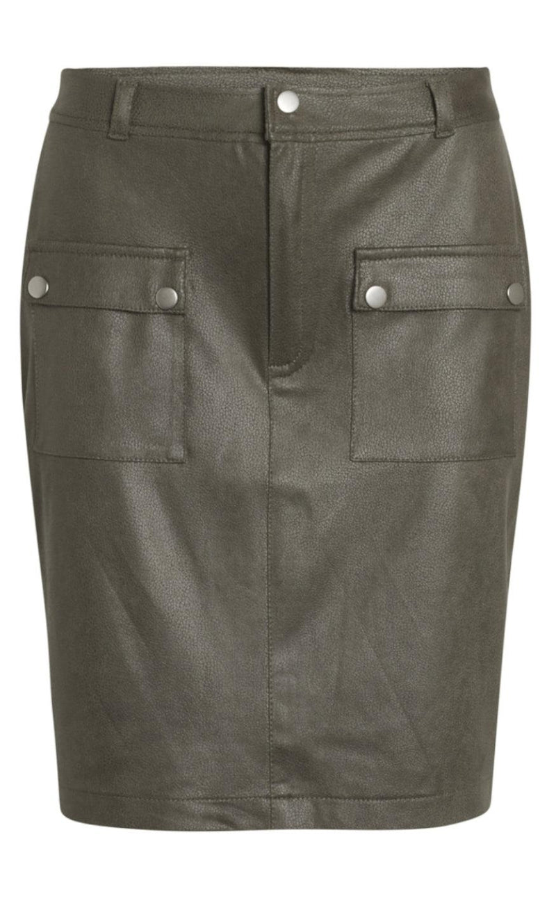 One Two Luxzuz Nederdel - Heather - Army