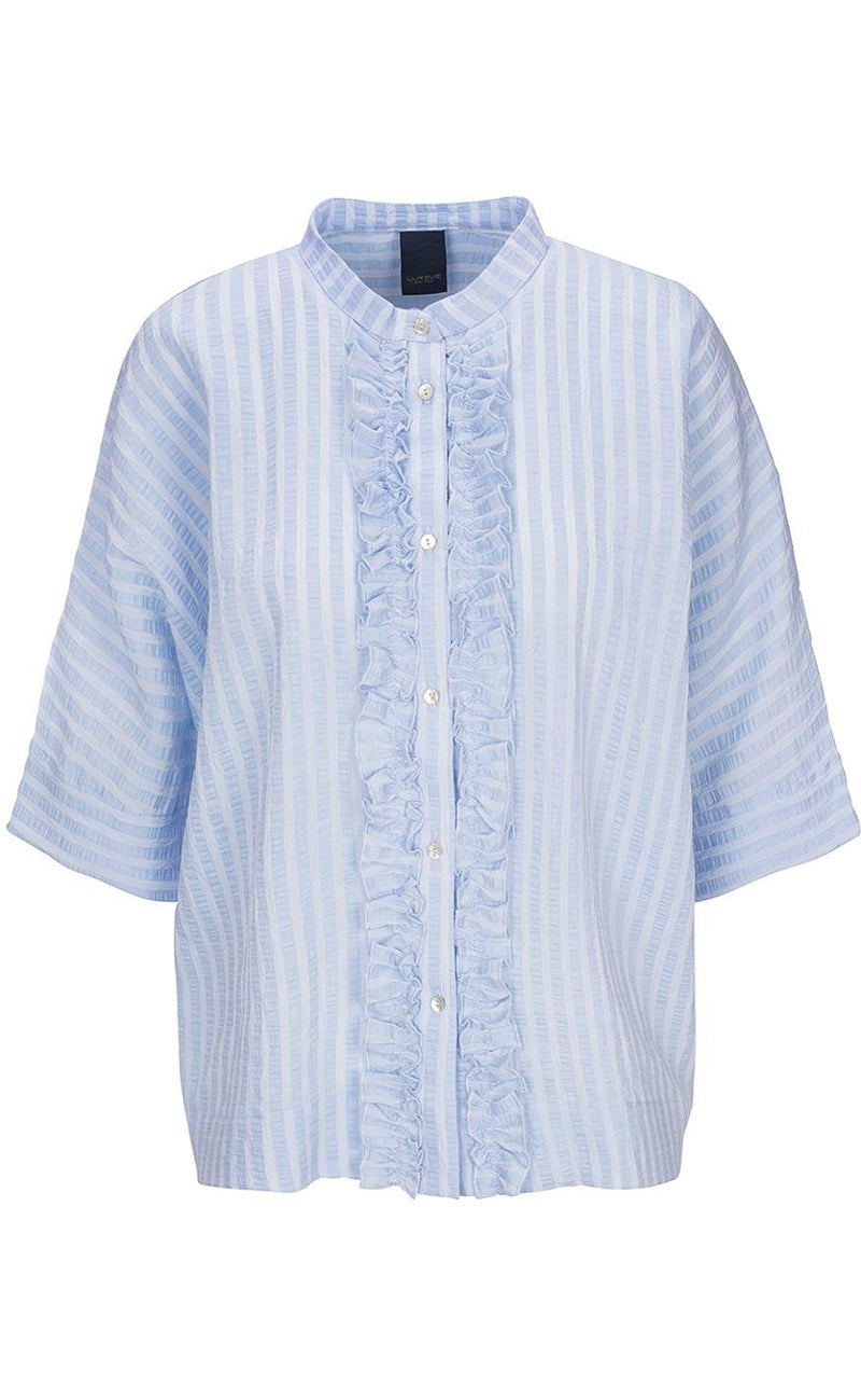 One Two Luxzuz Skjorte - Olu - Brunnera Blue
