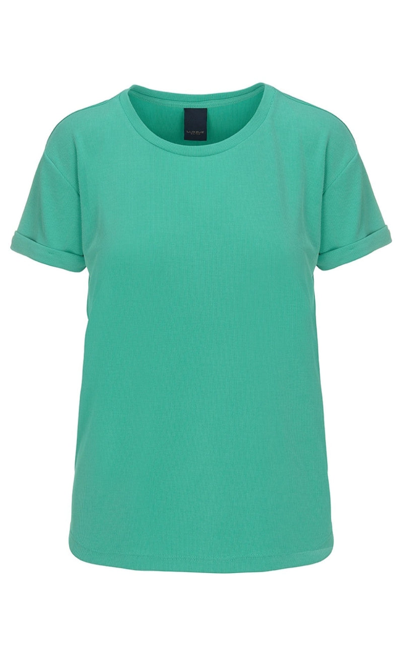 One Two Luxzuz T-shirt - Karin - Emerald Green