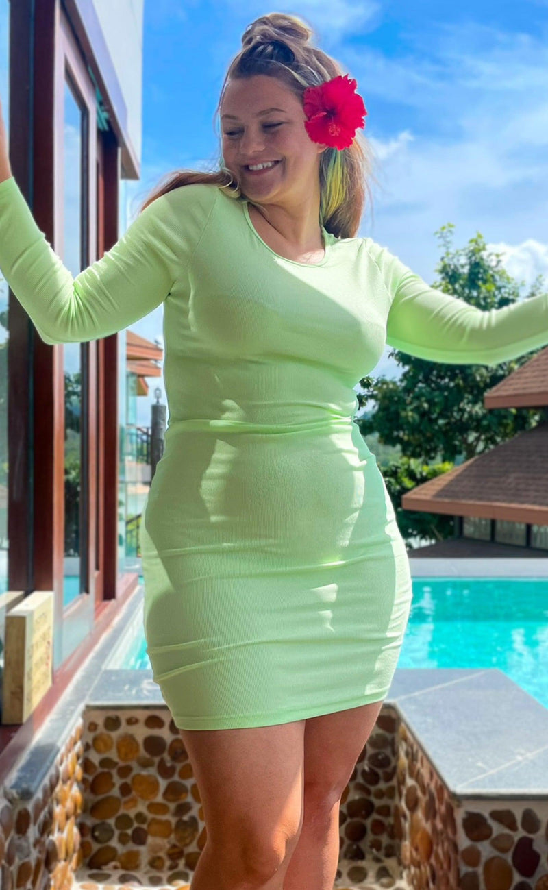 Sejer INKLUSIV Kjole - Allinge - Pastel Green