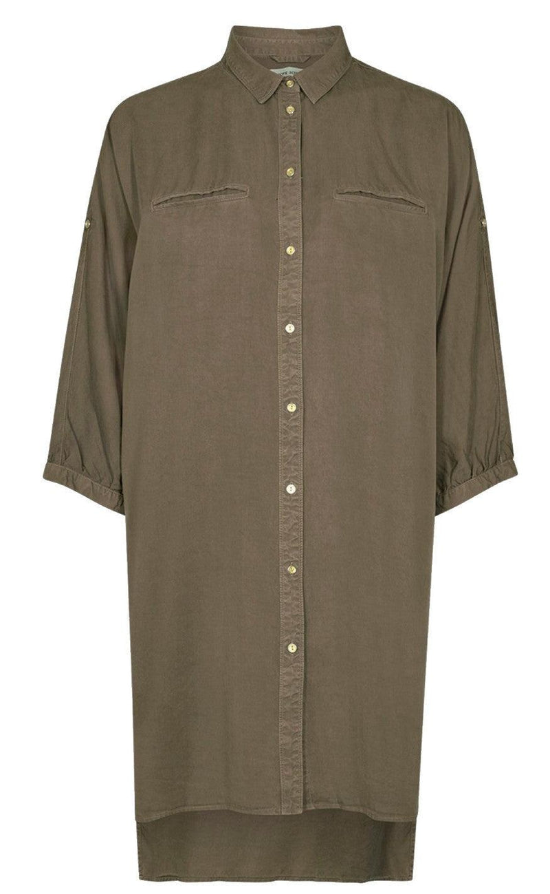 Sofie Schnoor Skjortekjole - S213285 - Dark Green