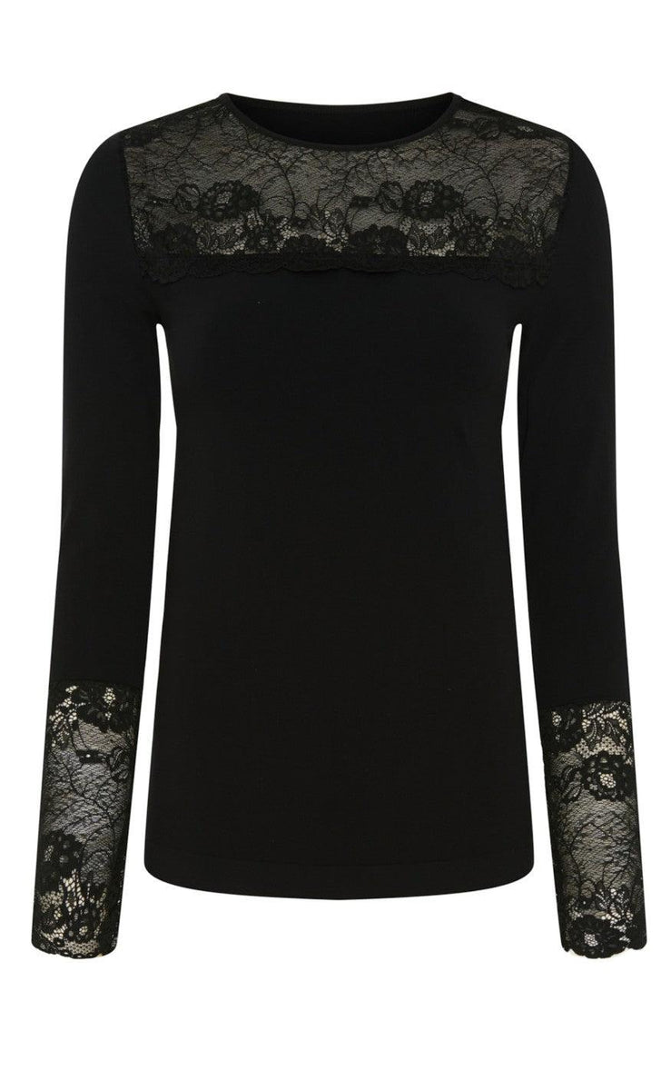 tim&simonsen Mary Lace Top, White main image 1