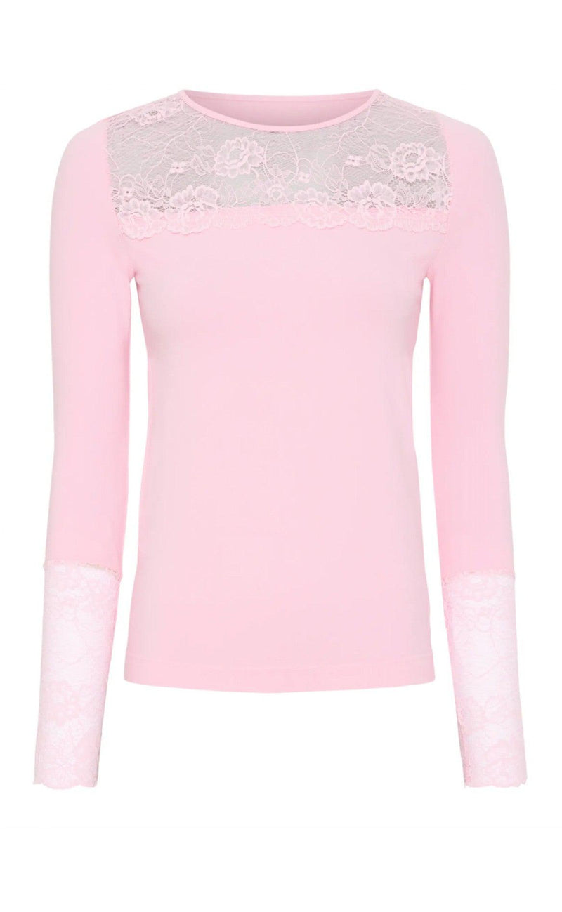 Tim & Simonsen Bluse - Nancy Lacechest - Rosa