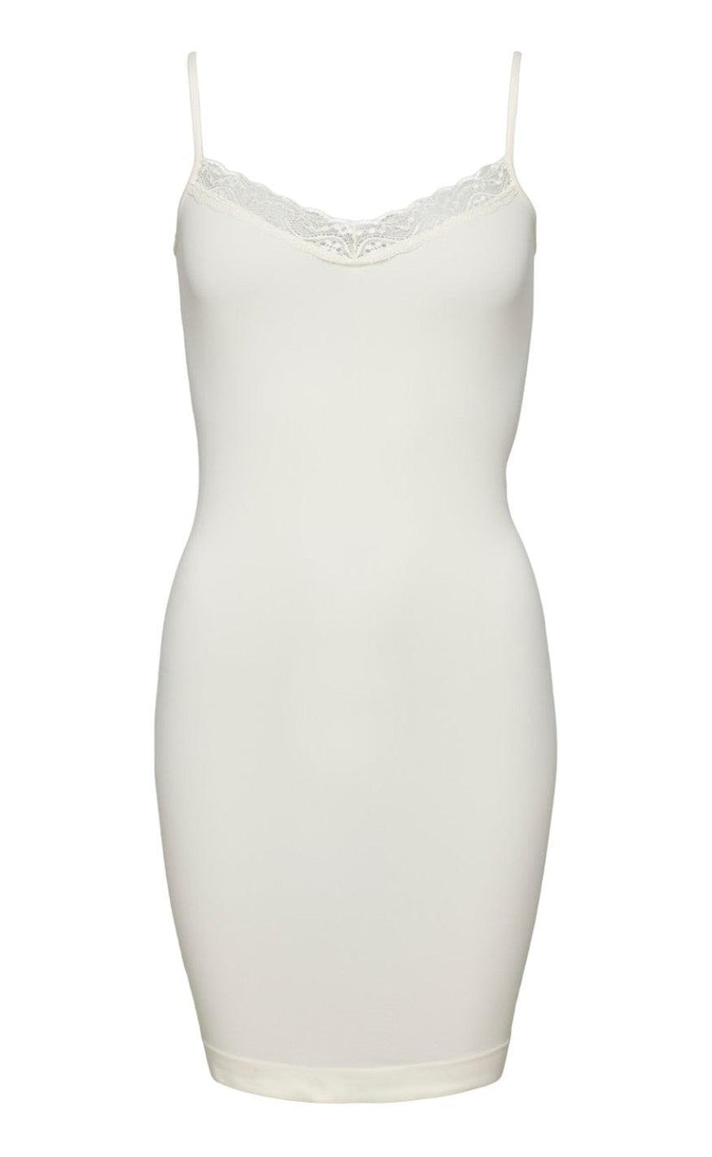 Tim & Simonsen Kjole - Marylin Fullslip - Panna