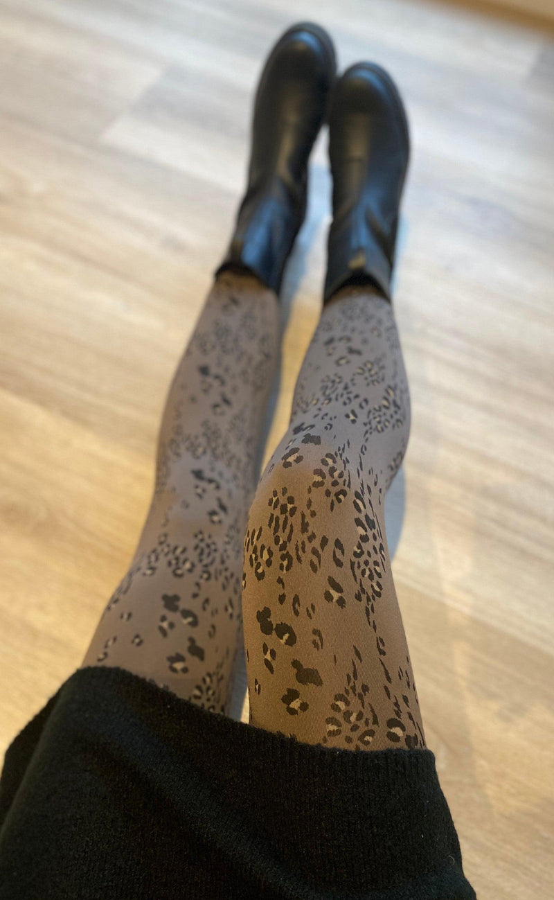 Tim & Simonsen Legging - Leopard - Taupe