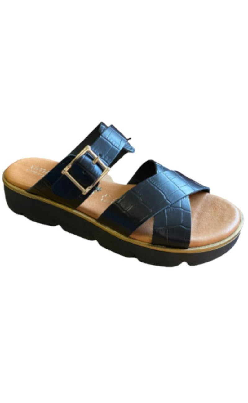 Tim & Simonsen Sandaler - Elva Slip-In - Black