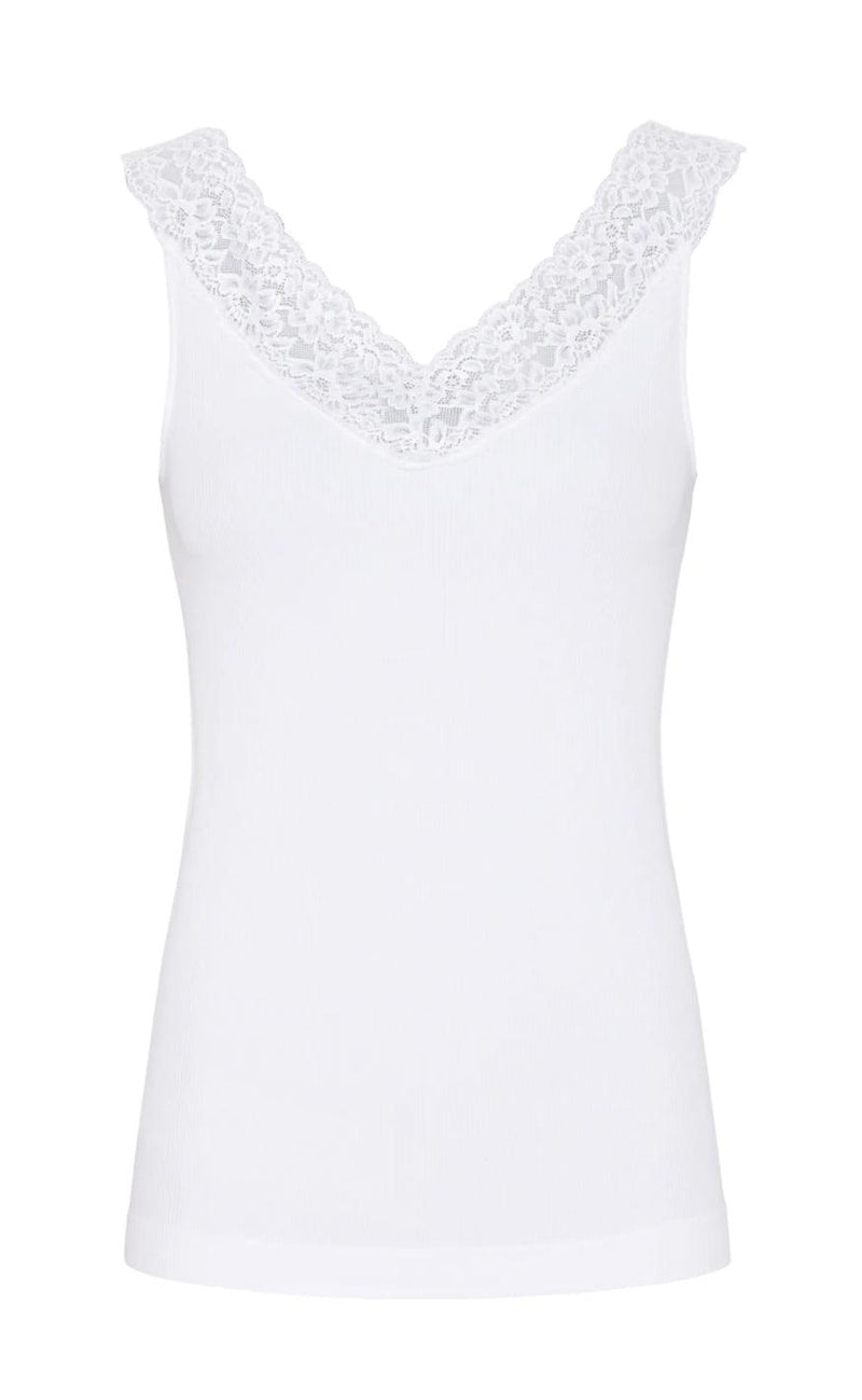 Tim & Simonsen Top - Miriam - White