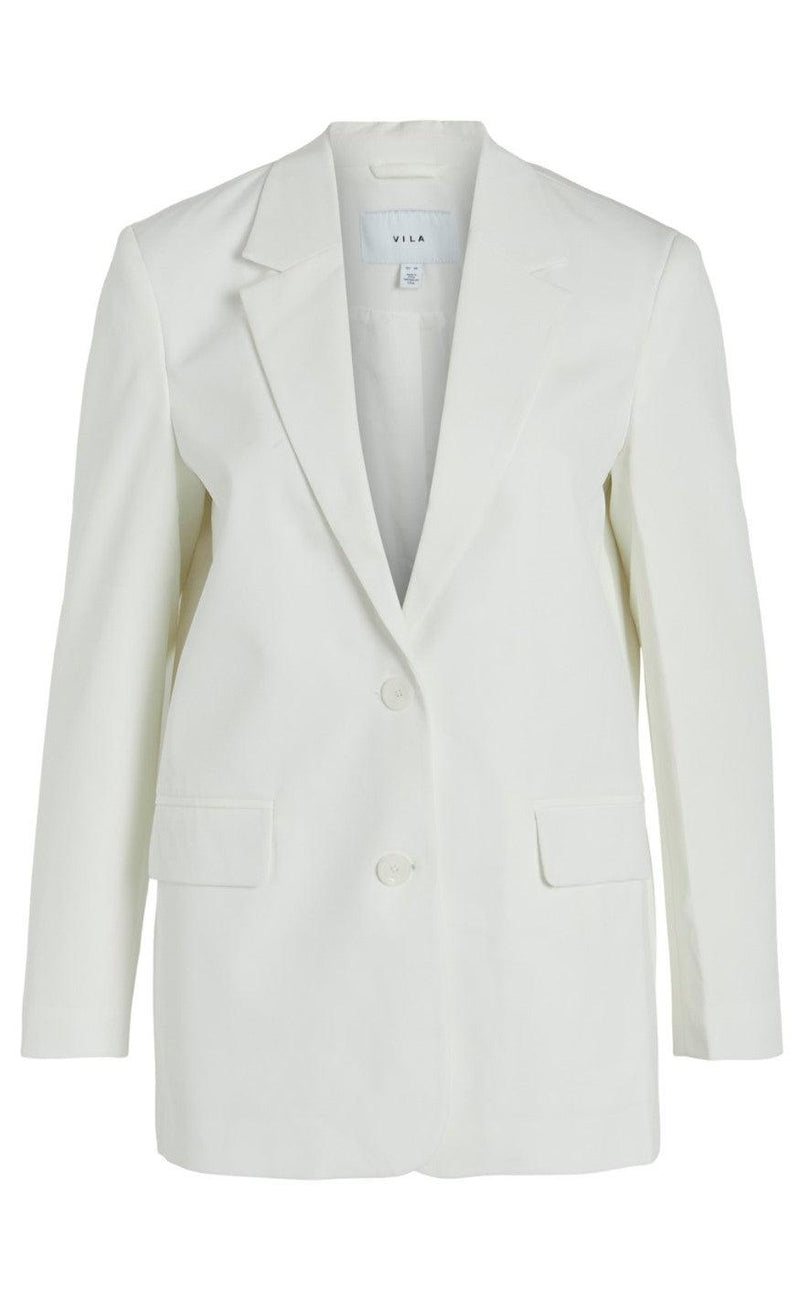 VILA Blazer - Lecia - Cloud Dancer