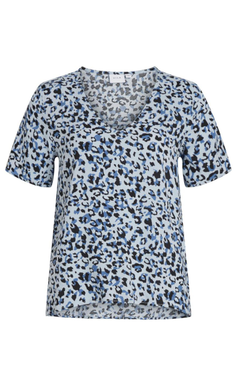 VILA Bluse - Paya - Kentucky Blue