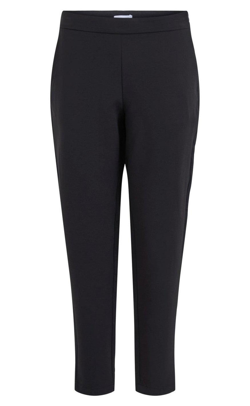 VILA Bukser - Carrie - Black