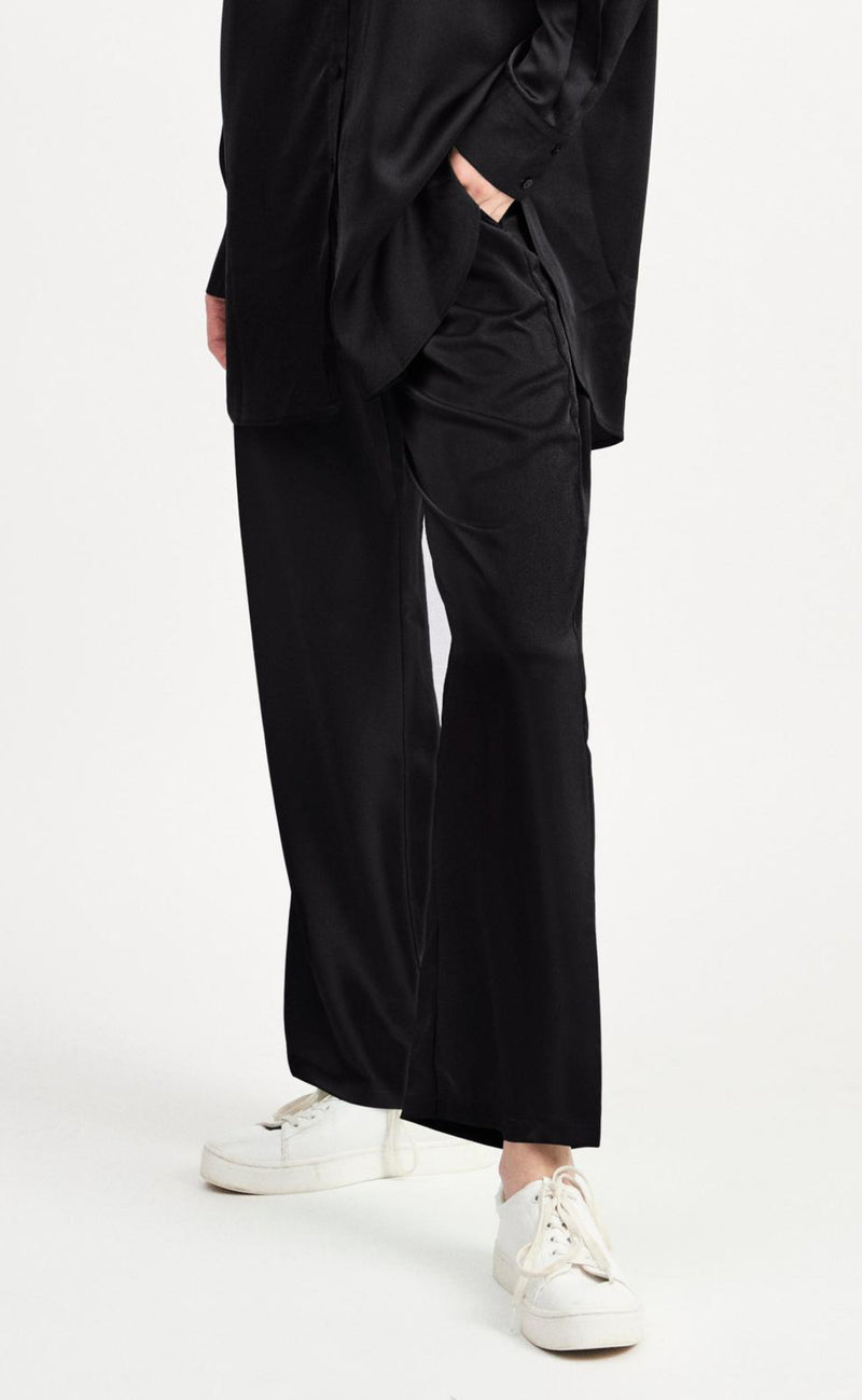 VILA Bukser - Ellette - Black