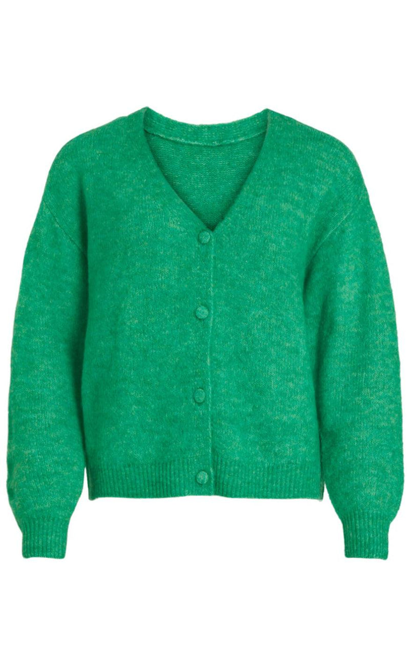VILA Cardigan - Jamina - Kelly Green
