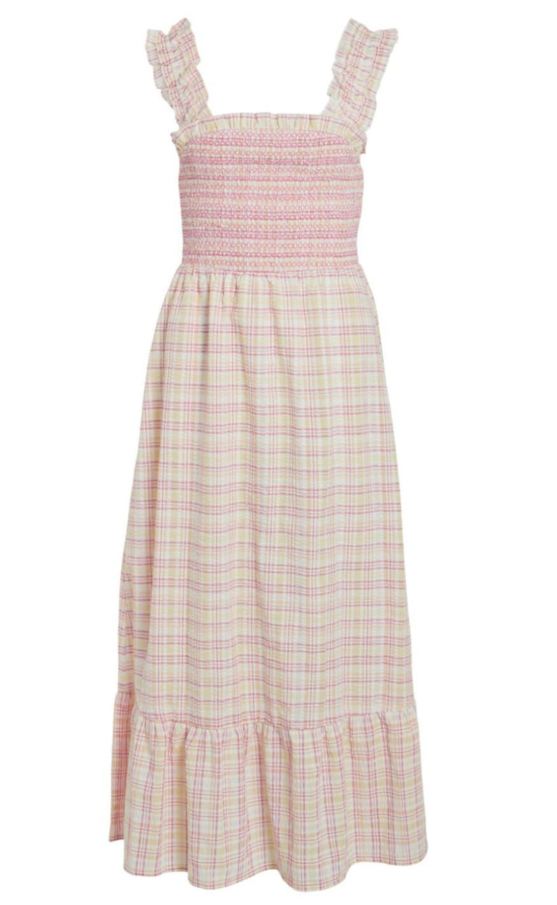 VILA Kjole - Conelia - Cloud Dancer