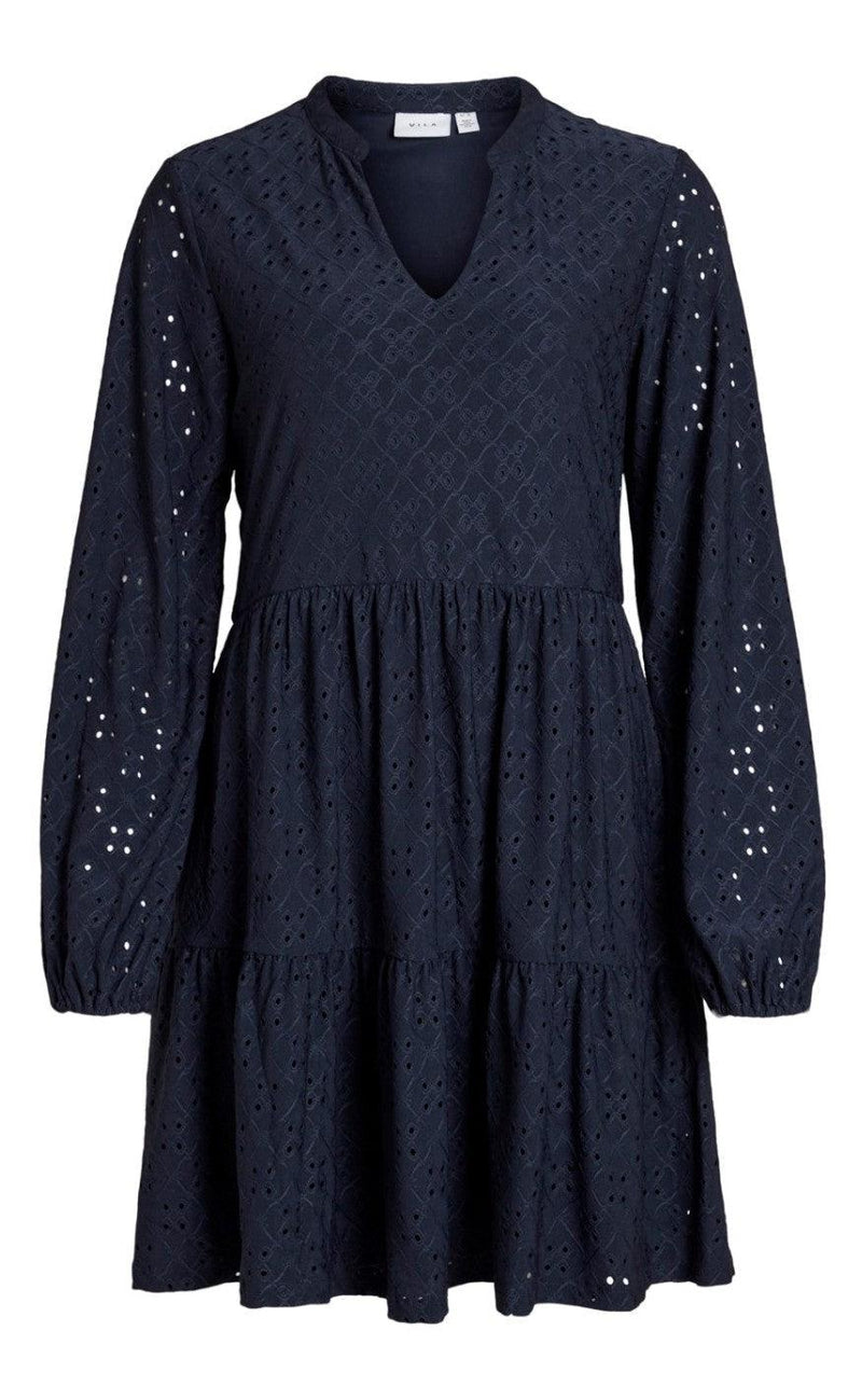 VILA Kjole - Kawa - Navy