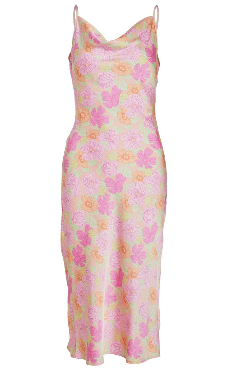 VILA Kjole - Venna - Powder Pink