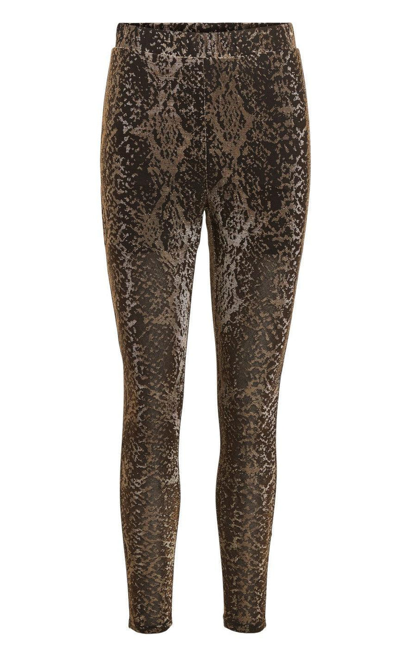 VILA Leggings - Soleil - Gold Glitter