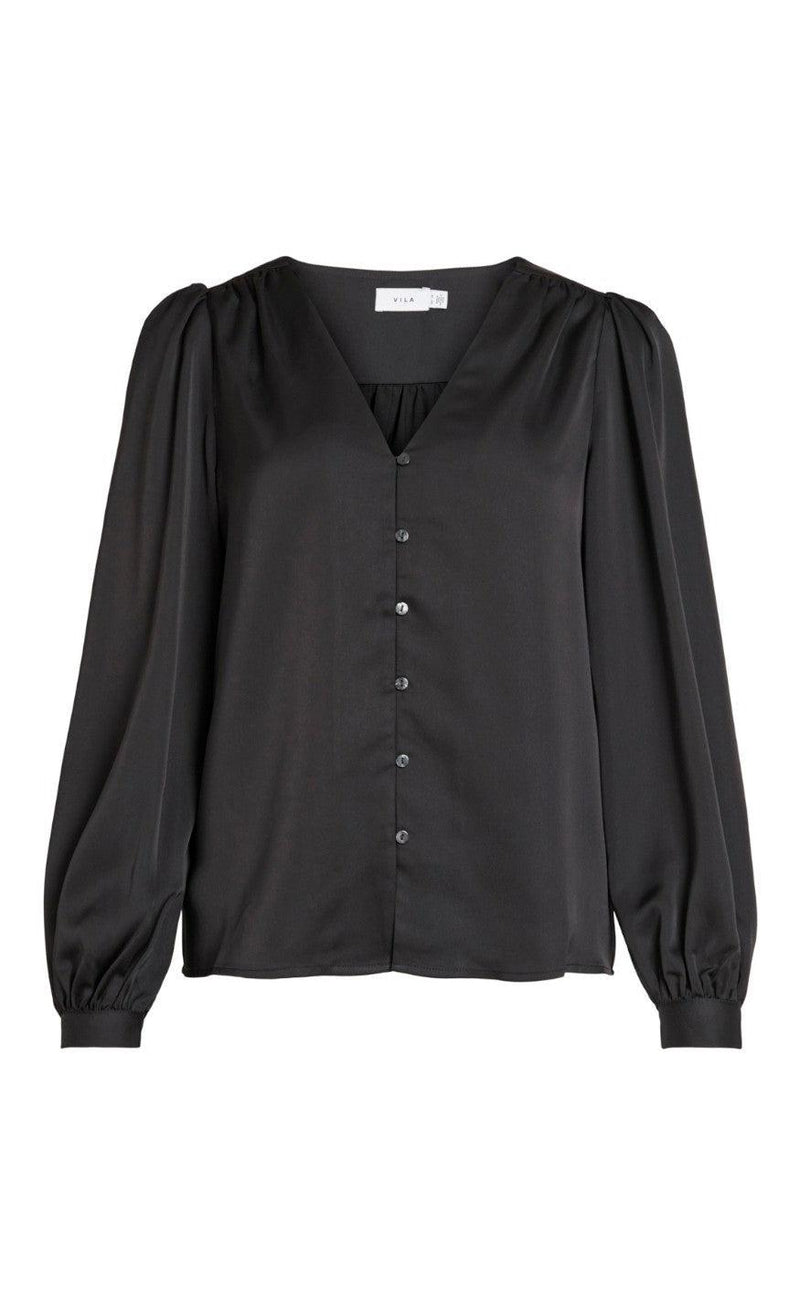 VILA Skjorte - Ellette - Black