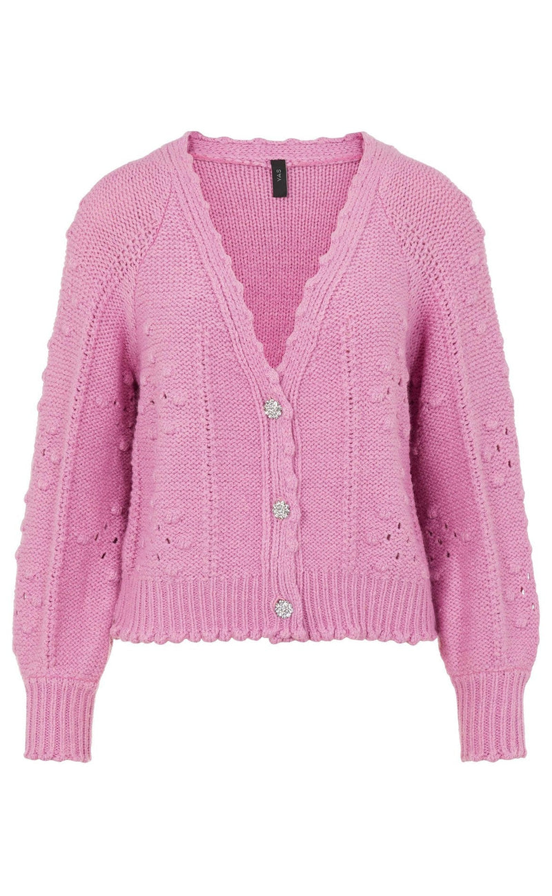 YAS Cardigan - Barbara - Fuchsia Pink