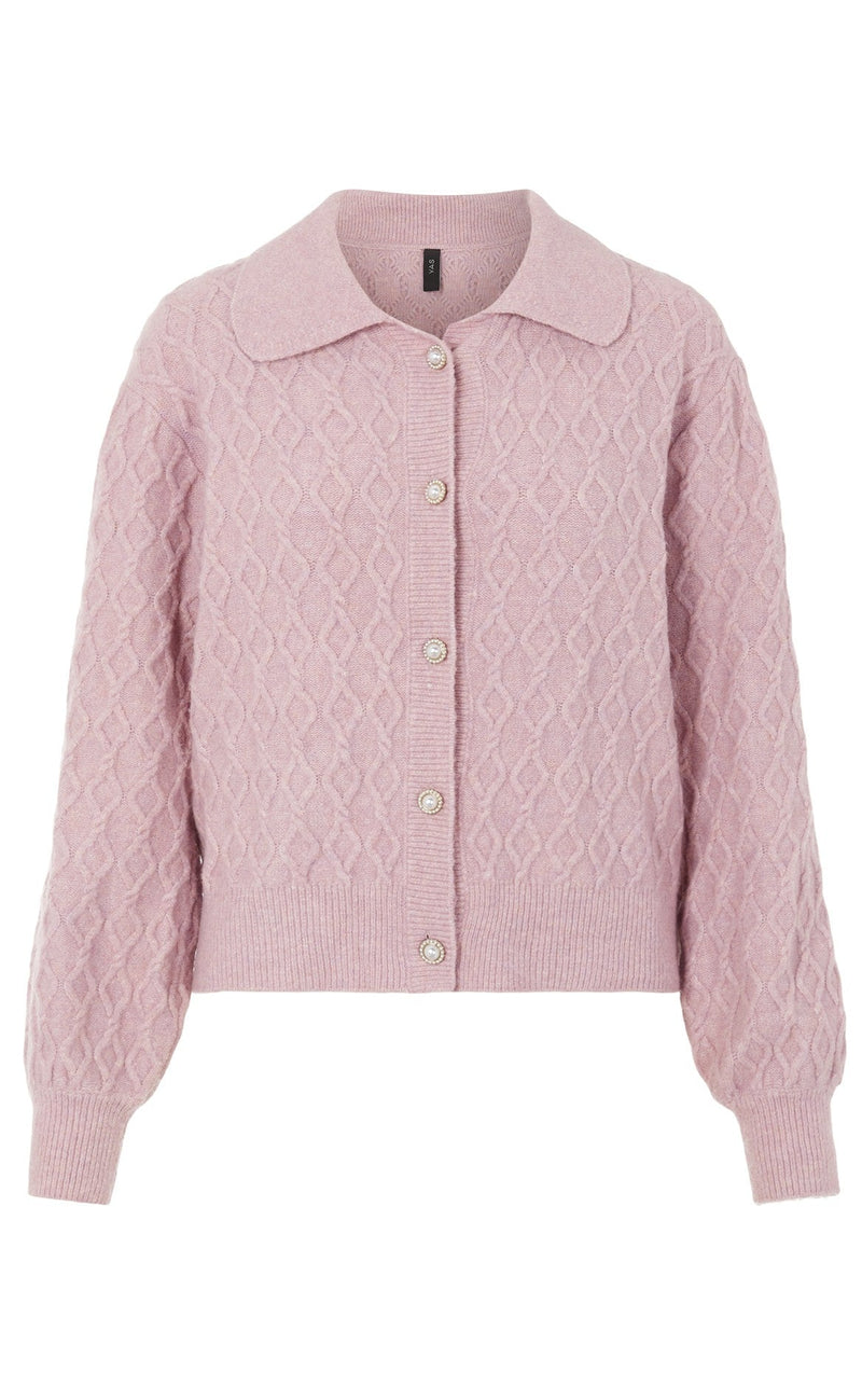 YAS Cardigan - Micci - Blush Melange