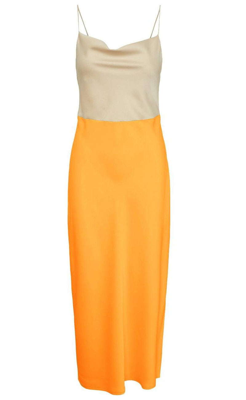 YAS Kjole - Kalina - Shocking Orange