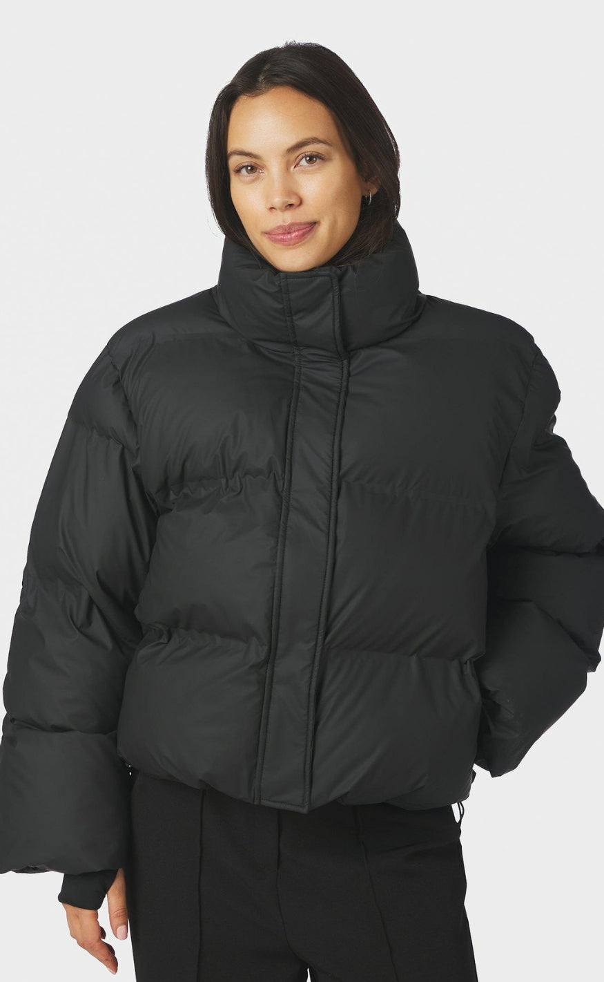 Neo Noir Jakke - Rhea C Puffer - Black