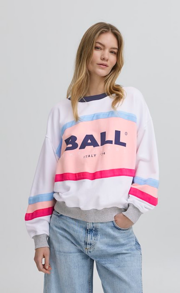 BALL Original Sweatshirt - Luca - Pink Dolphin