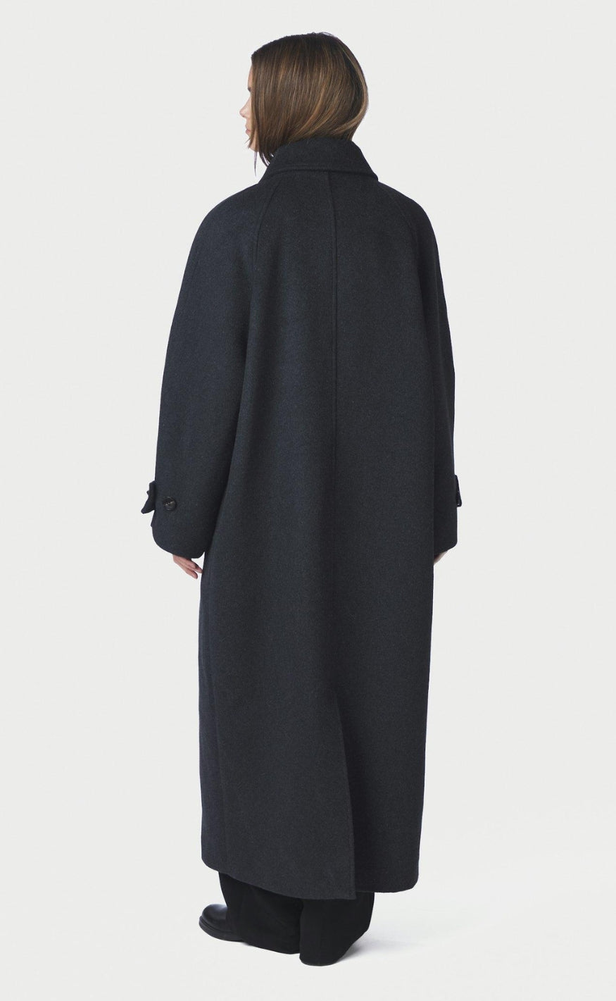 Neo Noir Jakke - Keaton Wool - Antracit Melange