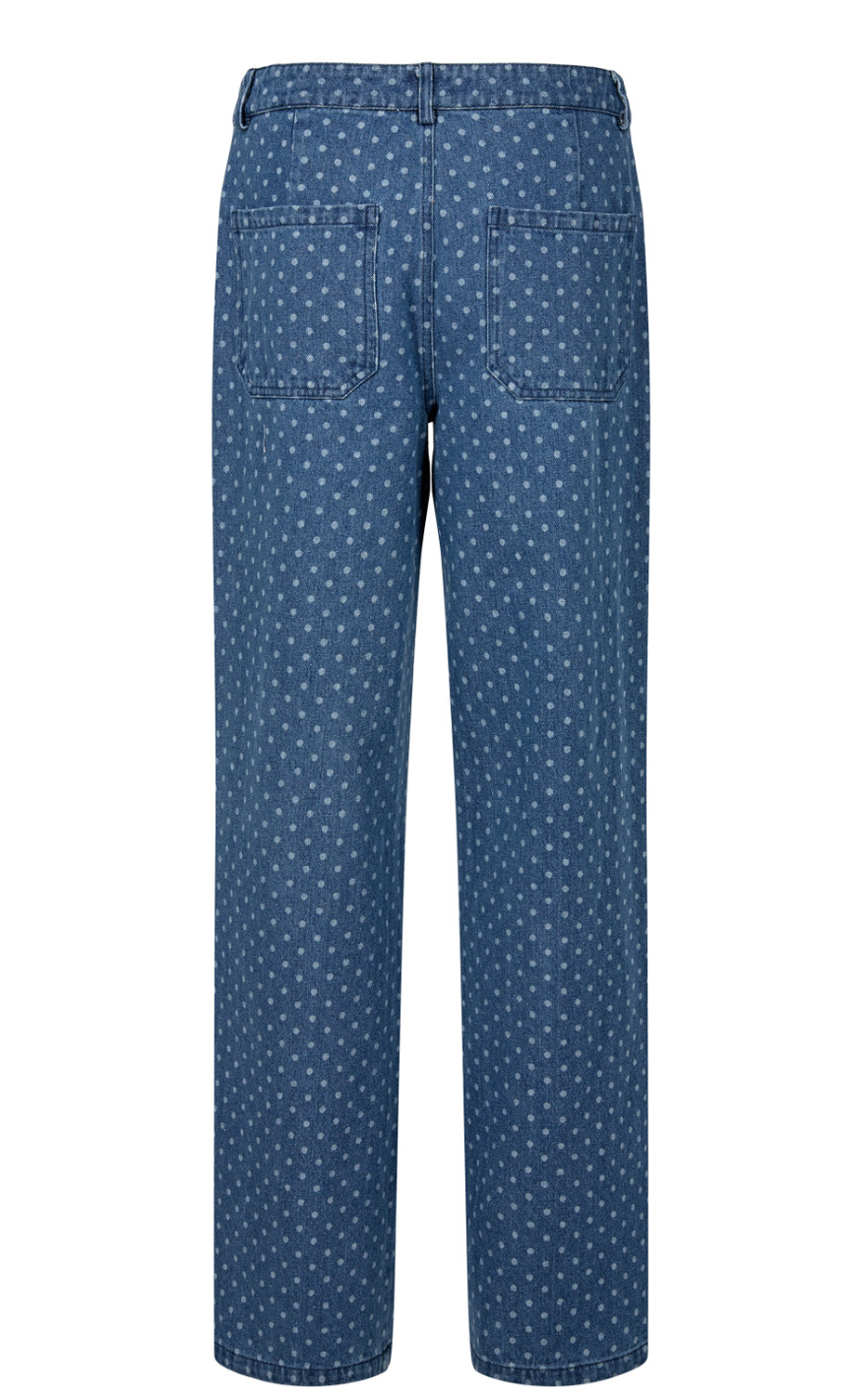 Nümph Bukser - Haddie - Medium Blue Denim