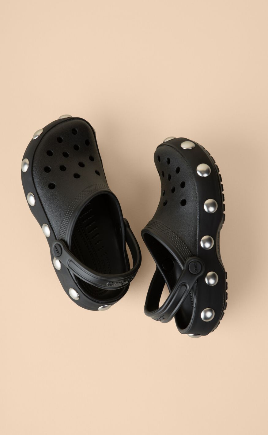 Crocs Træsko - Classic Big Studded Clog - Black