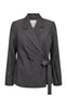 Freequent Jakke - Vika - Dark Grey Melange