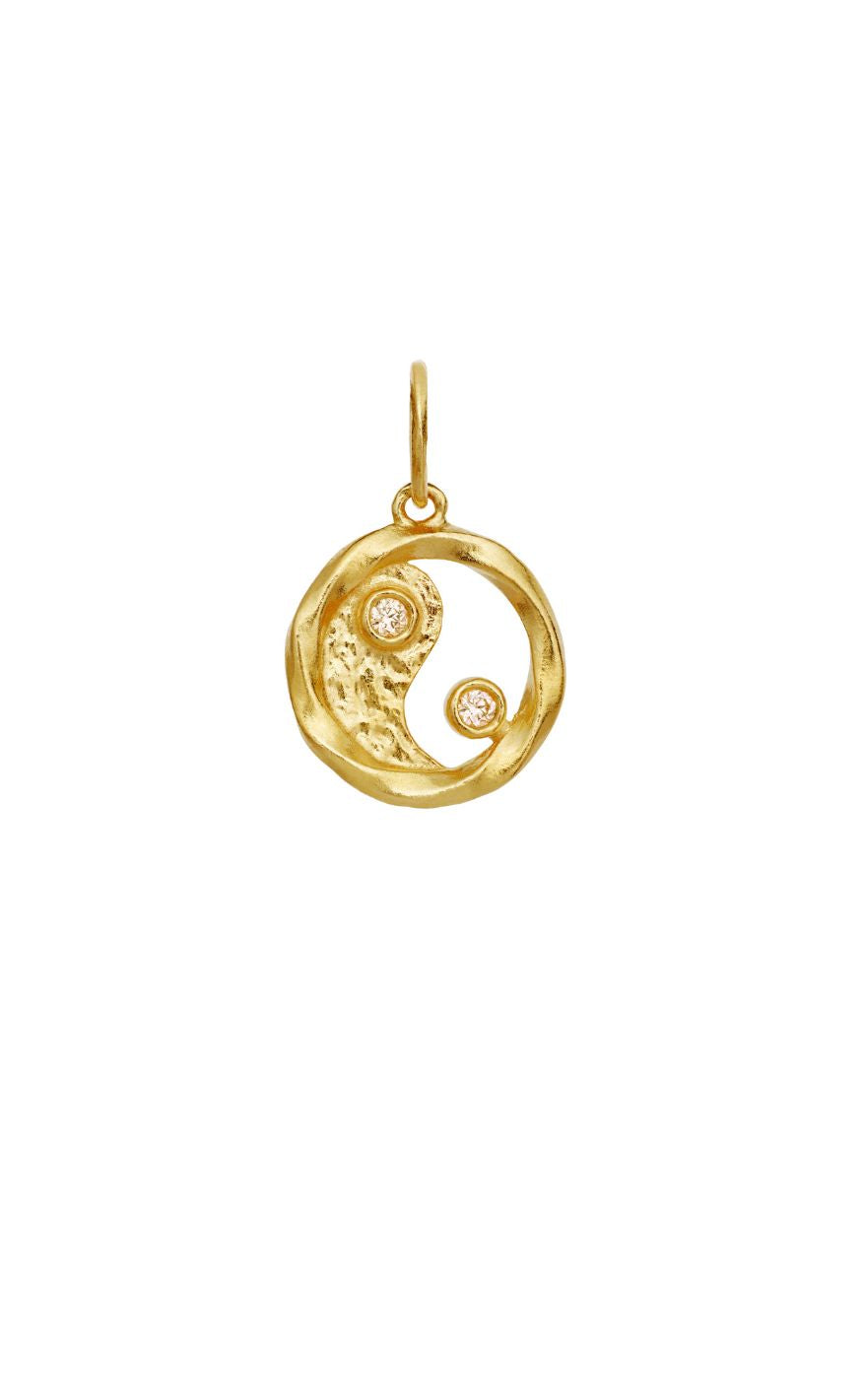 Maanesten Vedhæng - Dualism - Gold Colour