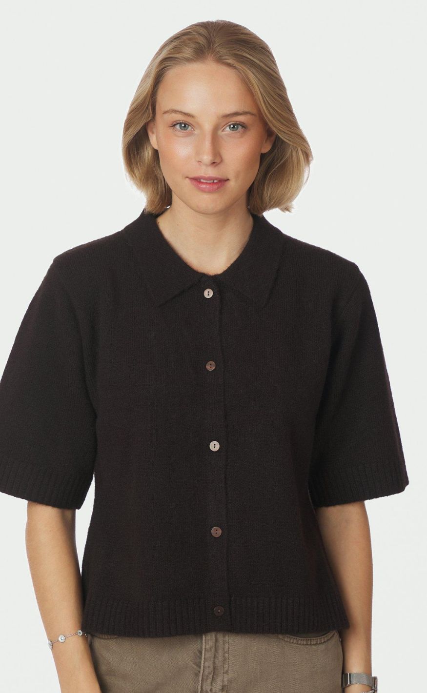 Neo Noir Genser - Cunna - Dark Brown