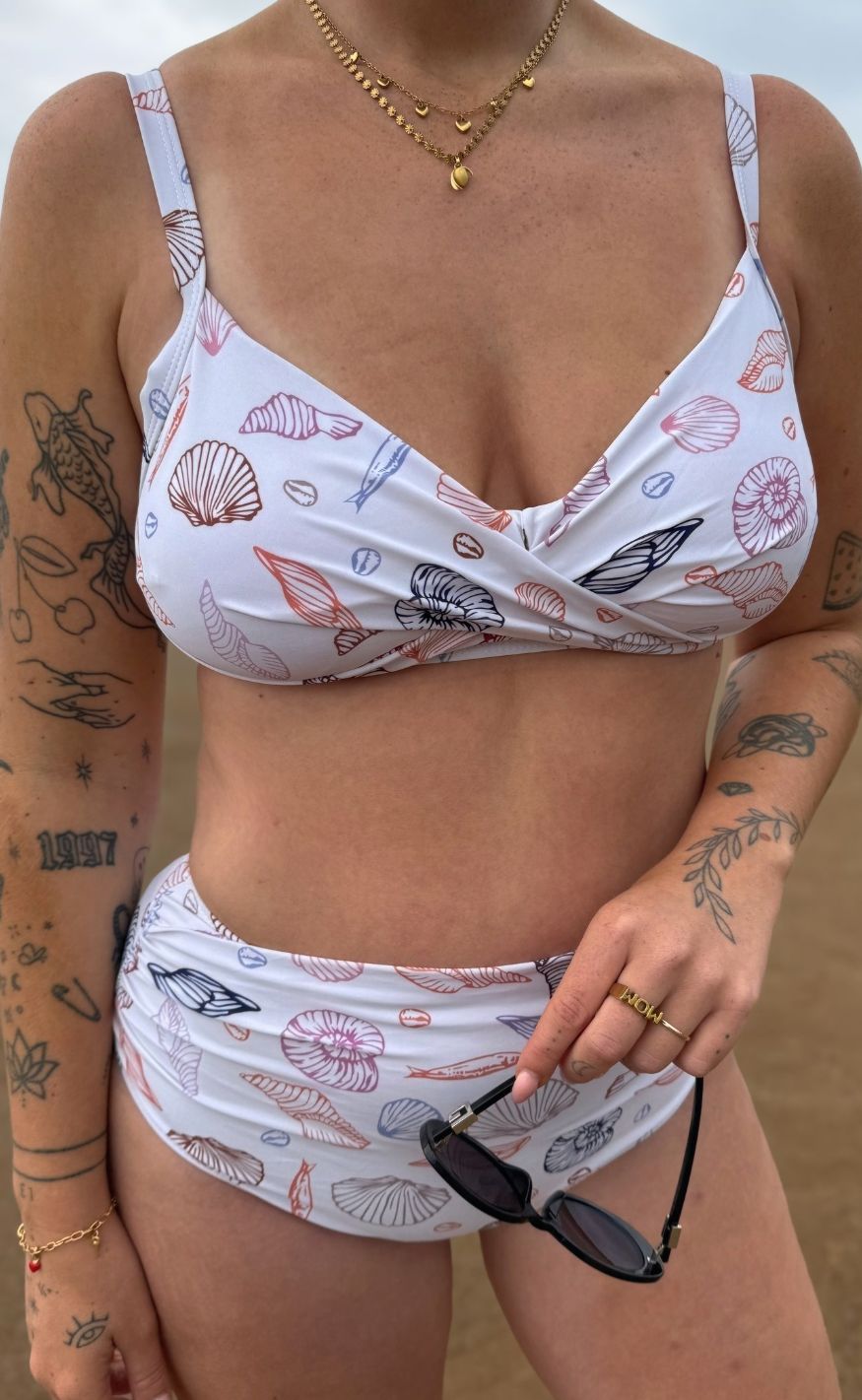 Unica Copenhagen Bikinitruse - Hailey - White Seashell