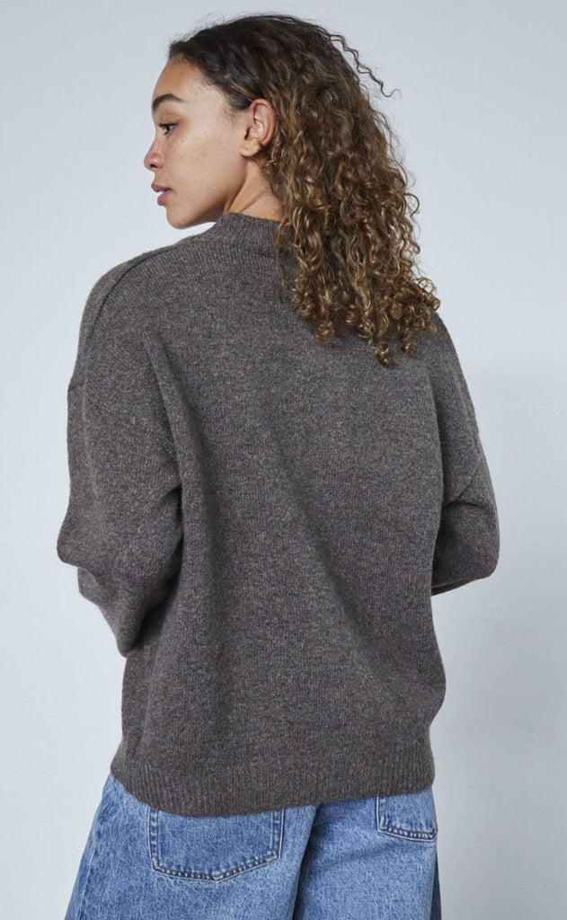 Sisters Point Cardigan - Luca-CA - Brown Mel.