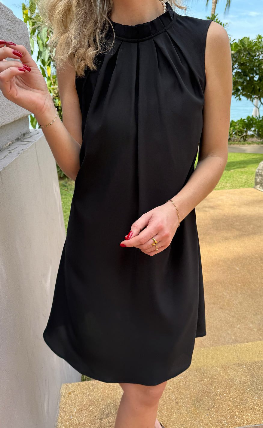 INA Copenhagen Kjole - Hazel Summer - Black