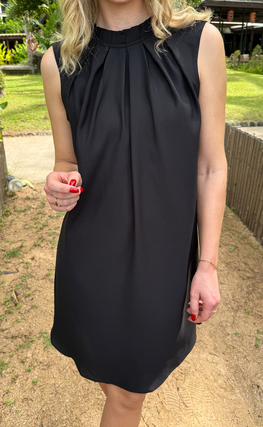 INA Copenhagen Kjole - Hazel Summer - Black