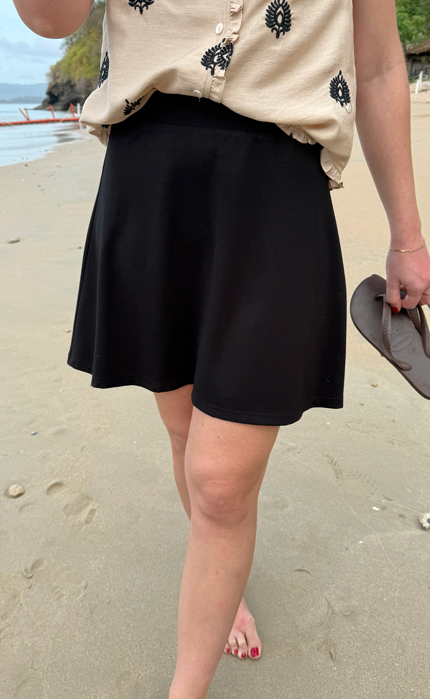 INA Copenhagen Skjørt - Celine - Black