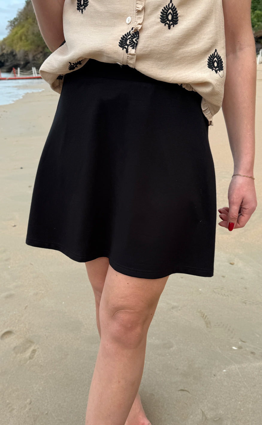 INA Copenhagen Skjørt - Celine - Black