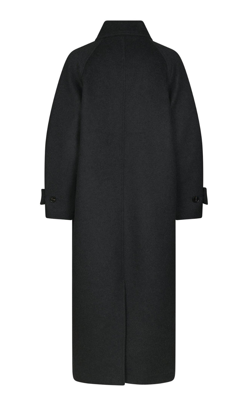 Neo Noir Jakke - Keaton Wool - Antracit Melange