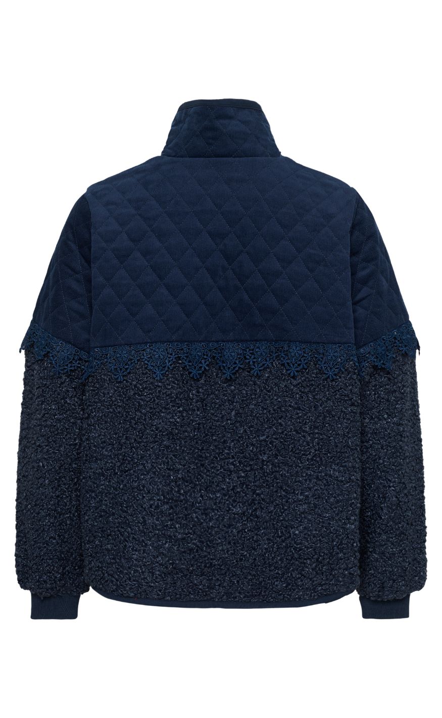 Culture Jakke - Lenia Catina Teddy - Dress Blues