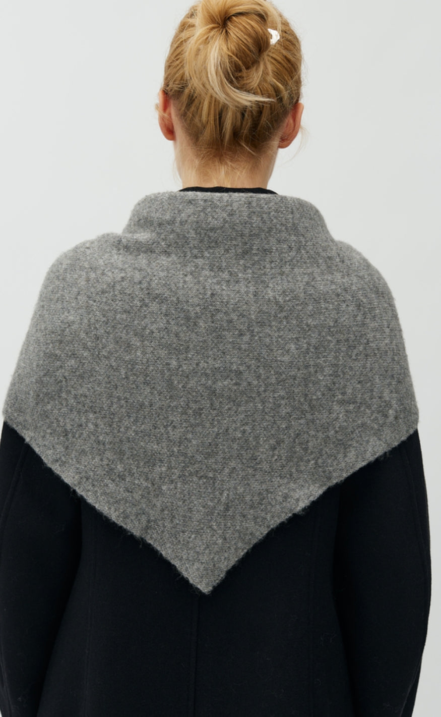 MbyM Skjerf - Sevyn-M - Medium Grey Melange