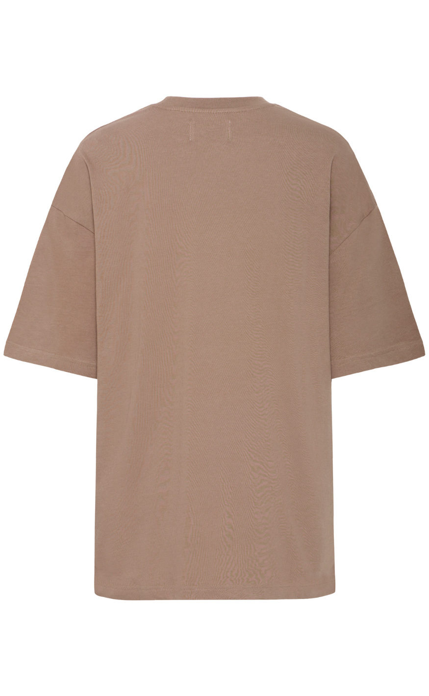 BALL Original T-shirt - Circle - Wood Brown