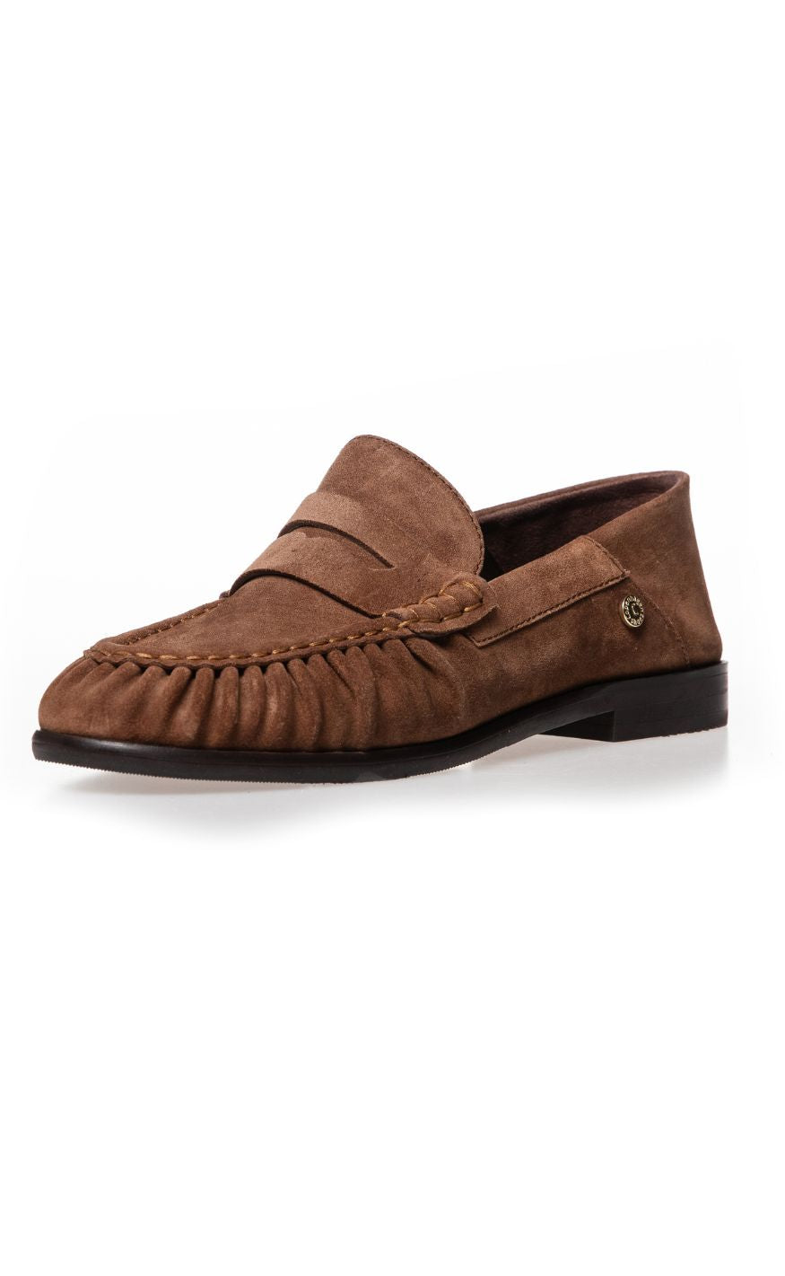 Copehagen Shoes Loafers - Paris And Me S. - Dark Cognac