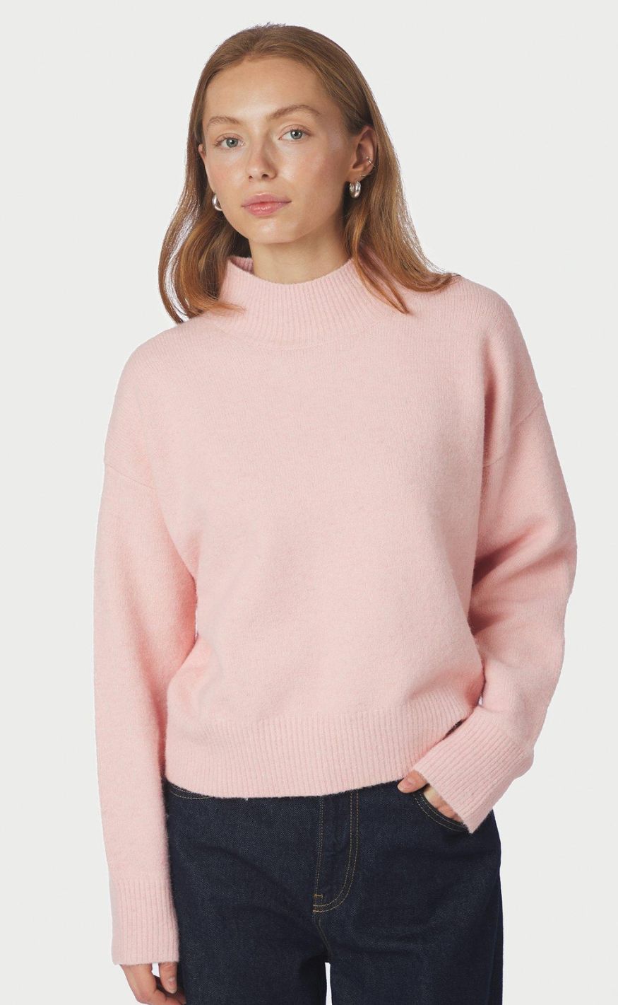 Neo Noir Genser - Paulina - Light Pink